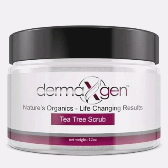 dermaXgen Other - TEA TREE SCRUB 12 OZ- EXFOLIATING, MOISTURIZING -